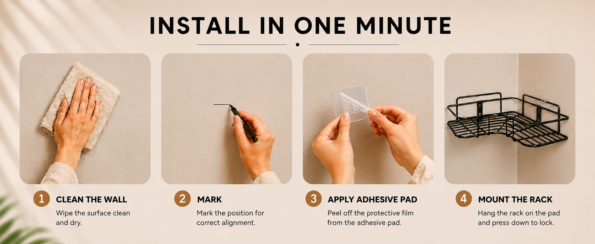Install in one minute
